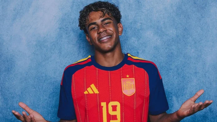 Lamine Yamal disfrutando dembow en Mundial 2026