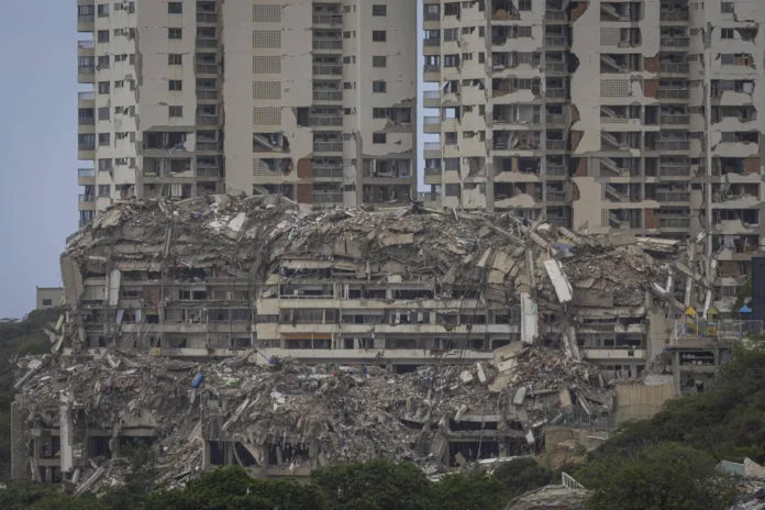 Escombros en Venezuela tras recientes terremotos.