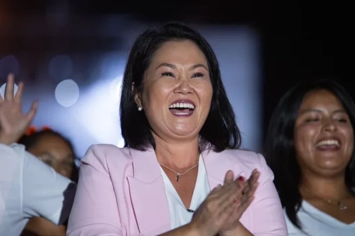 Keiko Fujimori, presidenta electa de Perú.