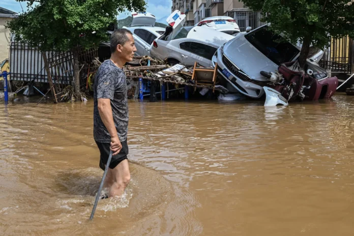 Tifón Maysak causa inundaciones en Guangxi