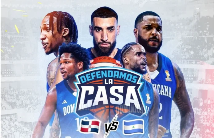 República Dominicana vs Nicaragua en baloncesto FIBA