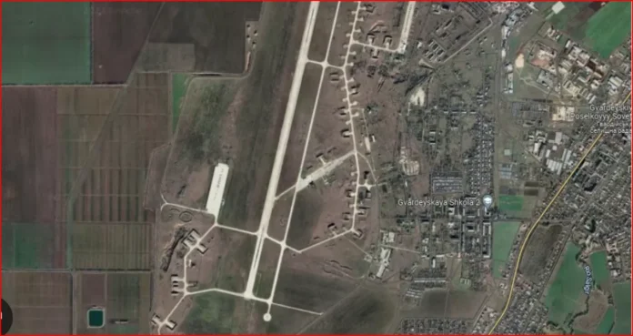 Ataque ucraniano en aeródromo de Crimea.
