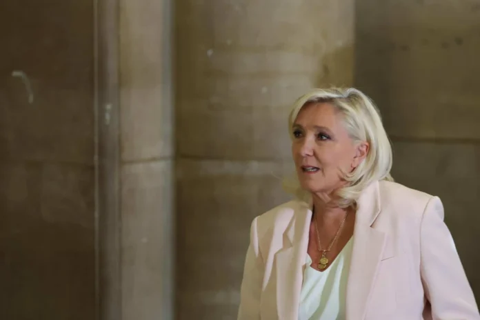 Marine Le Pen en incertidumbre electoral 2027