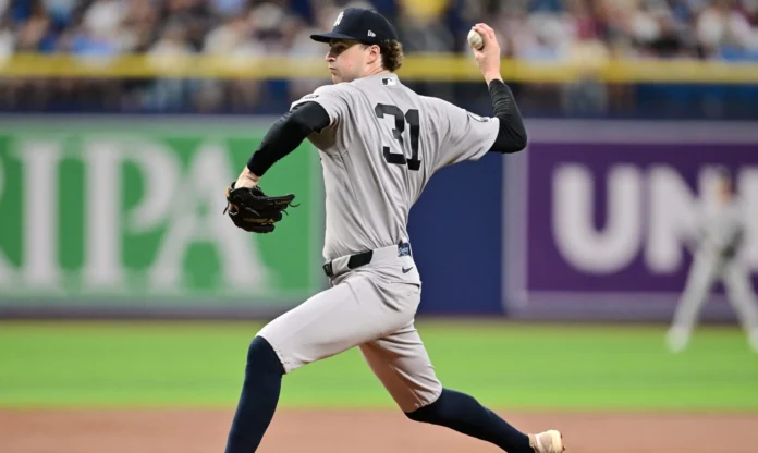 Cam Schlittler lanza en victoria de Yankees.