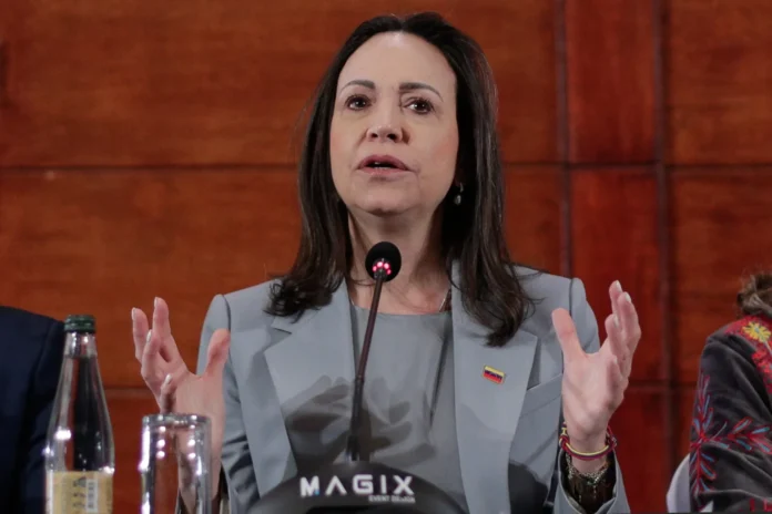 María Corina Machado desmiente rumores de protección