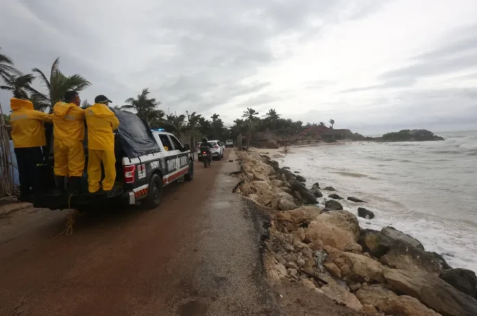 Tormenta Bertha provoca alertas de inundación.