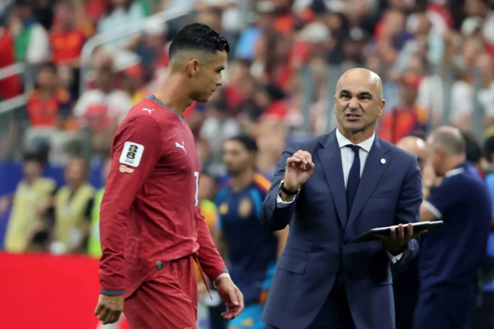 Roberto Martínez se despide de Portugal.