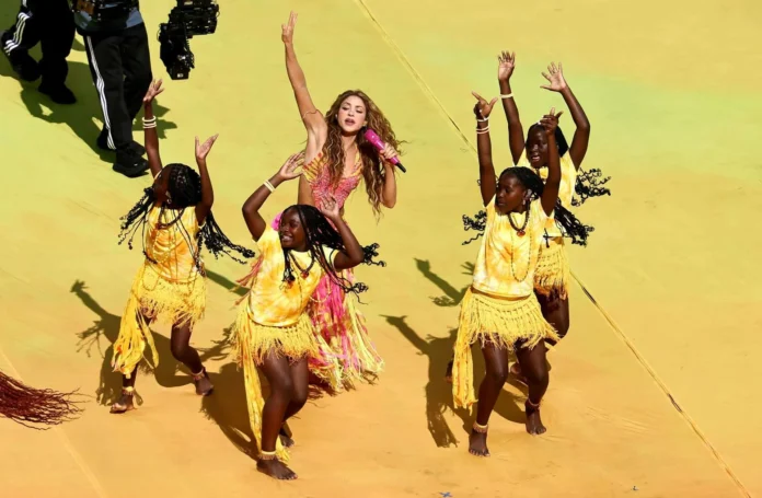 Espectáculo musical en la final del Mundial