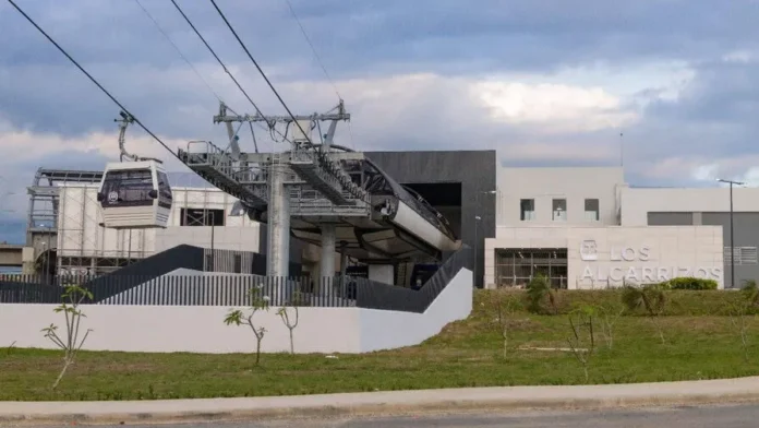 Teleférico de Los Alcarrizos reanuda servicio.