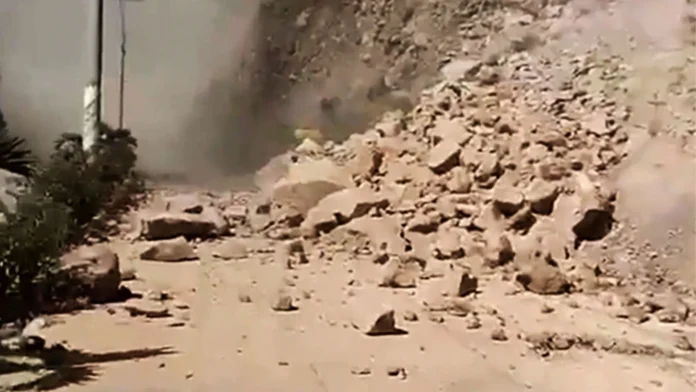 Terremoto de 7,4 grados en México.