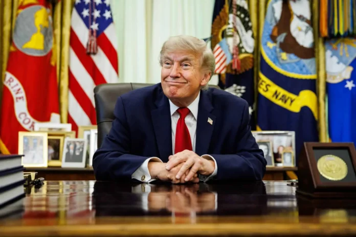 Trump declara mil millones en criptomonedas.