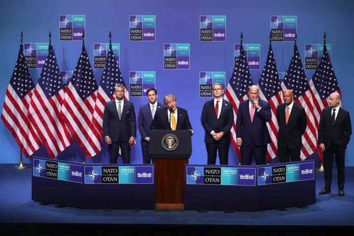 Trump busca unidad en la OTAN.