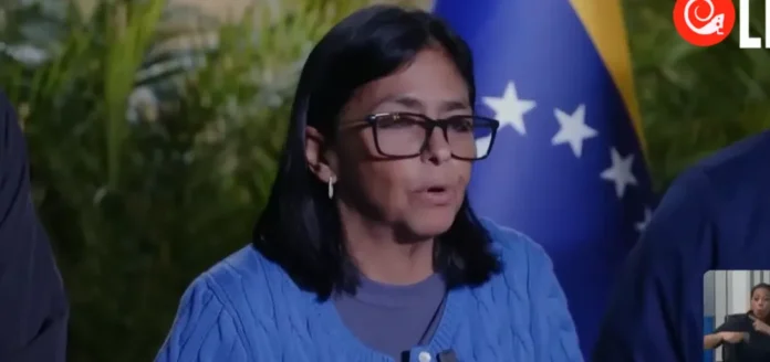 Delcy Rodríguez pide liberar oro venezolano.