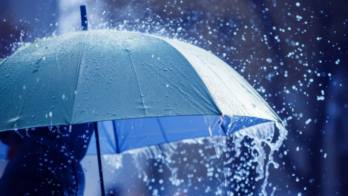Aguaceros y granizadas en varias provincias.