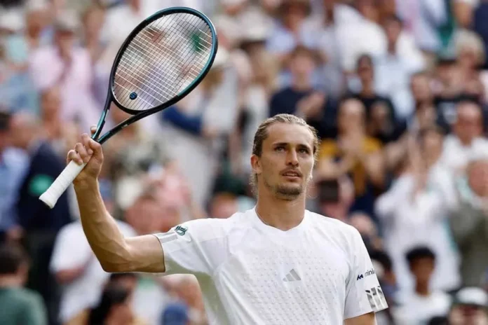 Zverev avanza a octavos en Wimbledon.