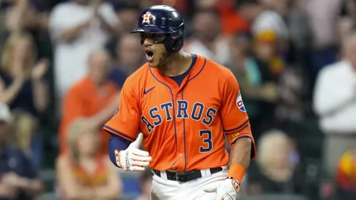 Jeremy Peña regresa a la alineación Astros