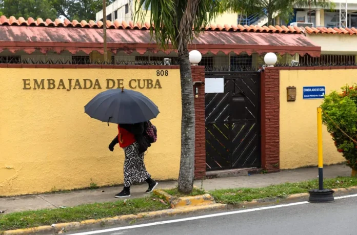 Retiro de diplomáticos cubanos en RD.