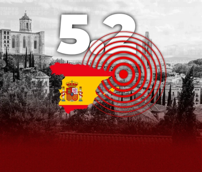 Sismo de 5,2 en Granada, España.