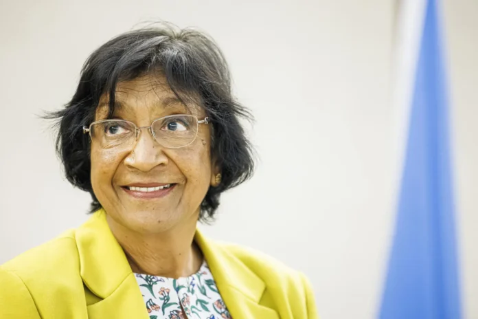 Navi Pillay, defensora de derechos humanos.
