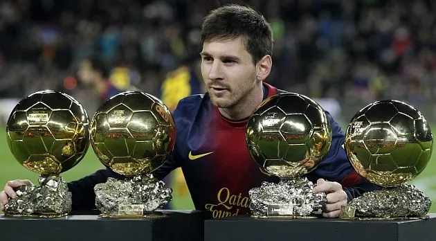 Messi quinto en votaciones del Balón de Oro.