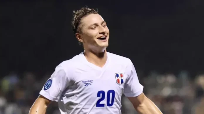 Lucas Bretón, promesa del fútbol dominicano.