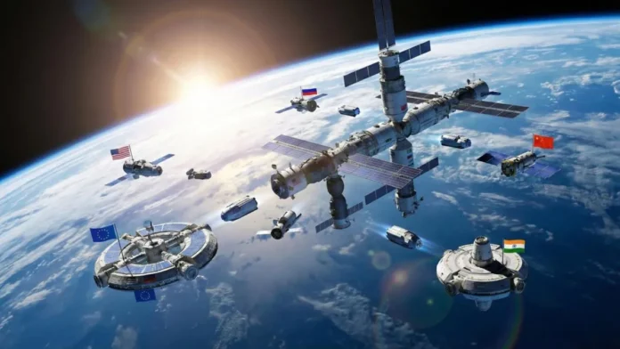 Armas militares de EE. UU. en el espacio