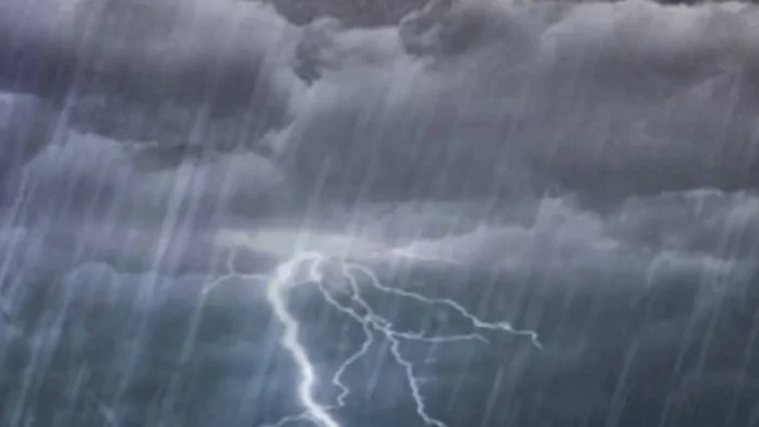 Aguaceros y tormentas eléctricas pronosticados hoy.
