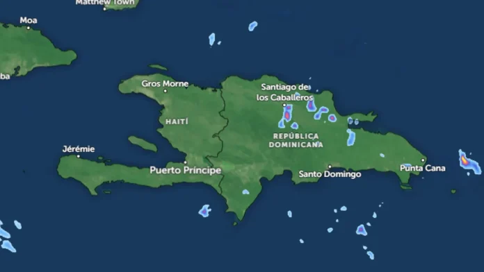 Aguaceros en República Dominicana tras onda tropical