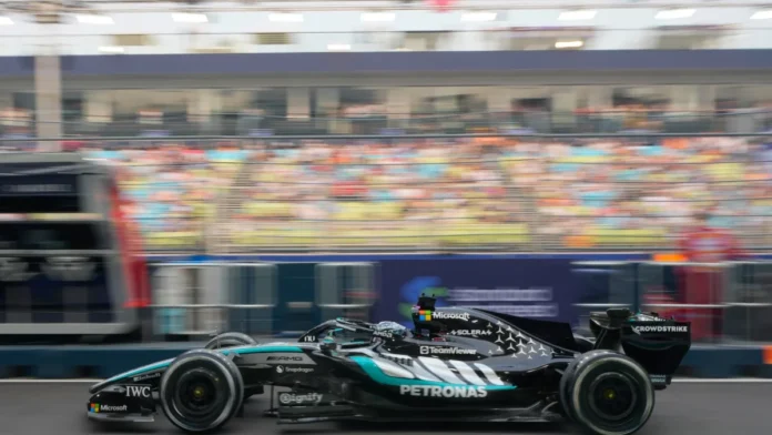 George Russell en el Gran Premio de Singapur