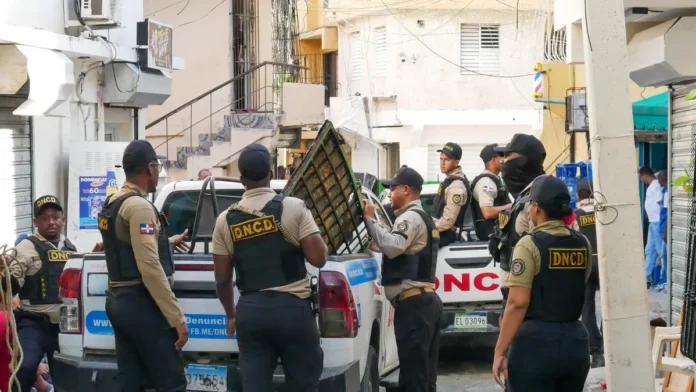 Incautación de 75 kilos de droga en Santo Domingo.