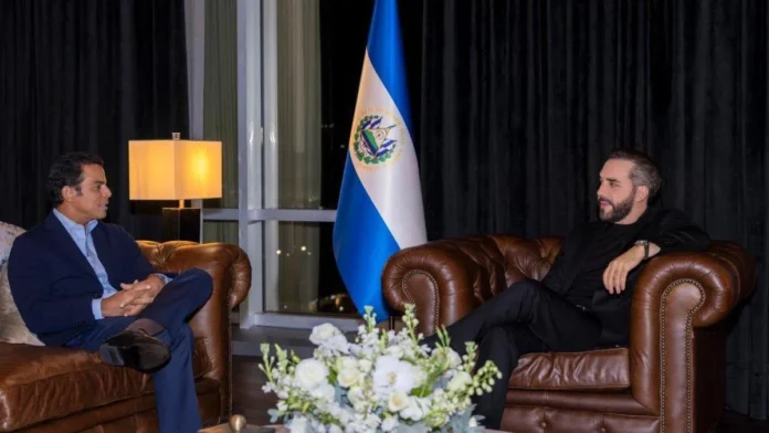 Saymon Díaz y Bukele discuten nuevo estadio.
