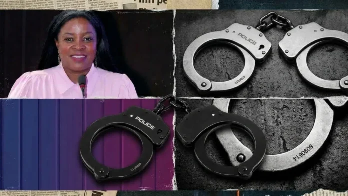 Detención de diputada Millys Martínez en Elías Piña.