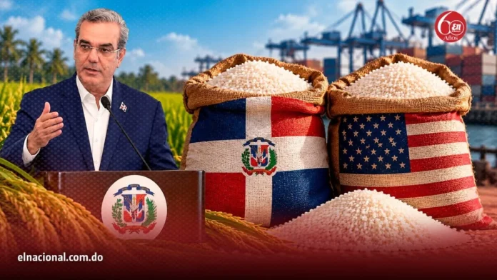 Abinader habla sobre arroz dominicano y estadounidense.
