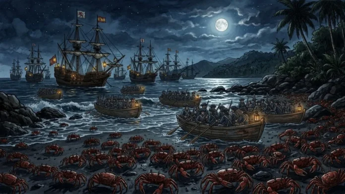 Cangrejos salvan Santo Domingo en 1655