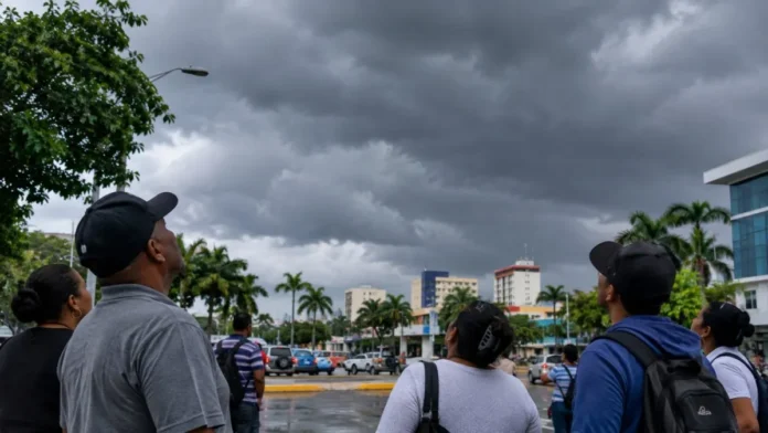 Aguaceros en el sureste dominicano hoy