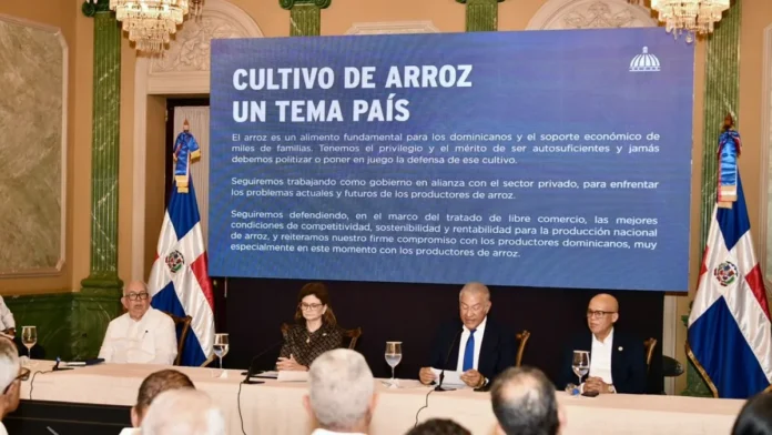 Gobierno apoya productores de arroz en RD