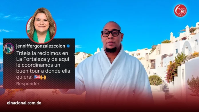 Gobernadora de Puerto Rico invita a madre.