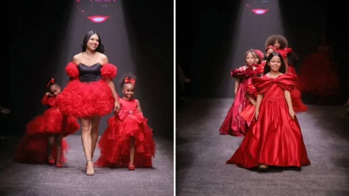 Hijas de Amara La Negra en pasarela.
