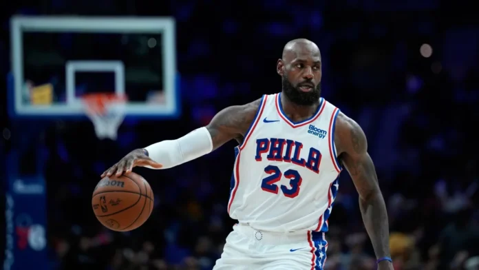 LeBron James debuta con los Sixers hoy.