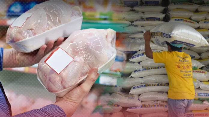Debate sobre importaciones de pollo y arroz.