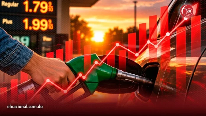 Precios de combustibles en República Dominicana.