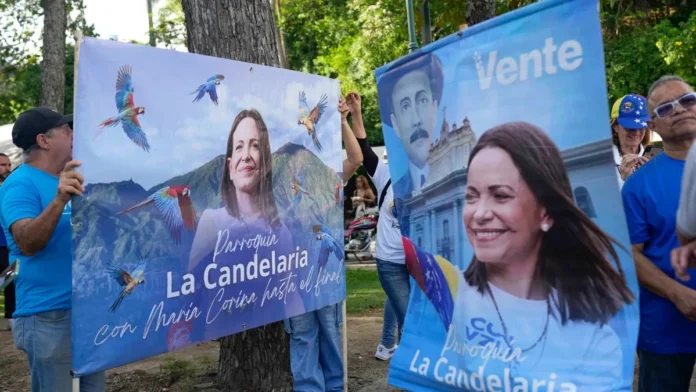 María Corina Machado regresa a Venezuela.