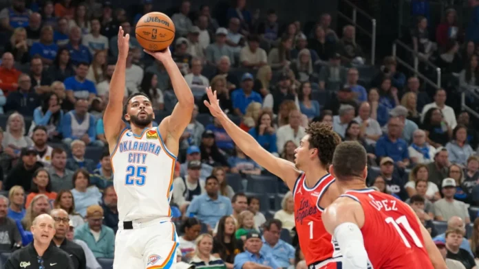Thunder mantienen invicto tras vencer a Clippers