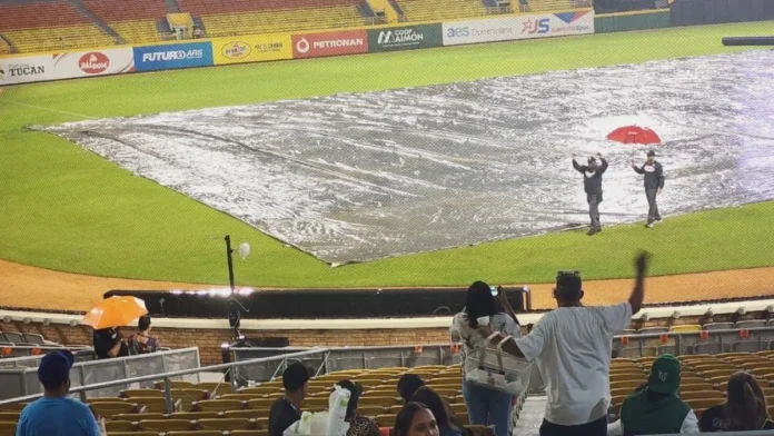 Estrellas y Águilas, juego pospuesto por lluvia.