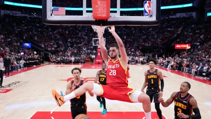 Rockets celebran victoria sobre Hawks 120-110