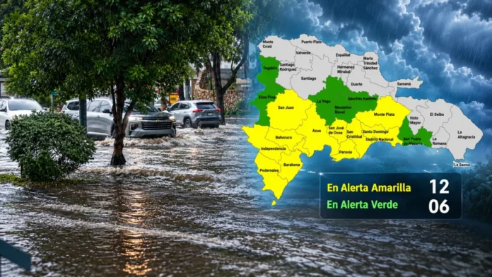 Alerta por intensas lluvias en provincias.