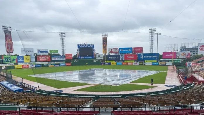 Partidos de béisbol suspendidos por lluvia