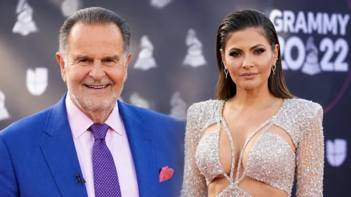 Chiqui Delgado y Raúl de Molina en alfombra roja.