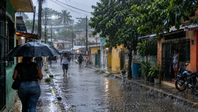 Lluvias en varias provincias por vaguada