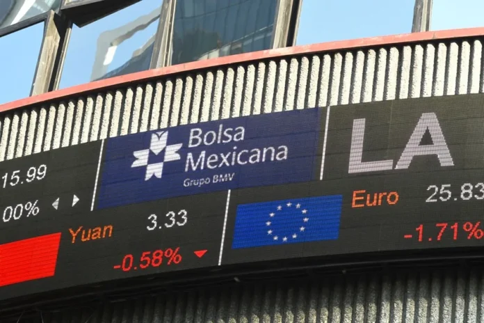 Repunte de la Bolsa Mexicana hoy.